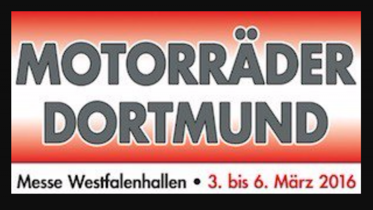 Motorbeurs Dortmund 3 t/m 6 maart 2016