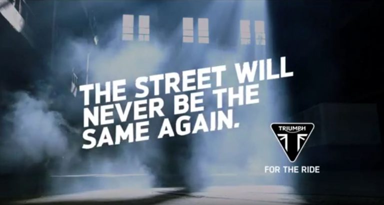 Triumph Street Triple 2017 Teaser