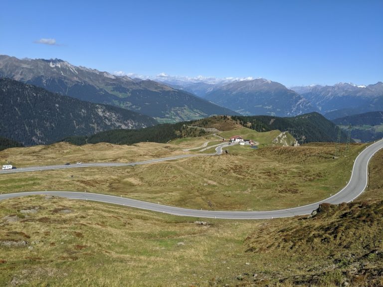 motorrijden Jaufenpas dolomieten